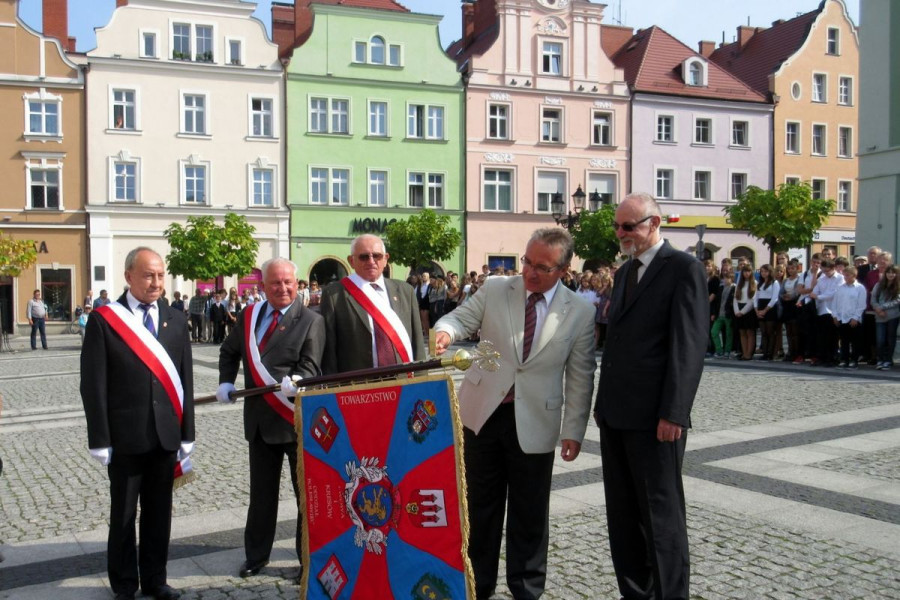 sztandar gwóźdź fundator