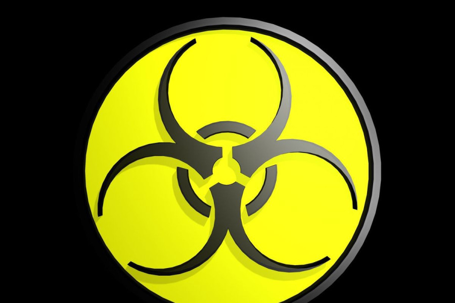 Zagrożenie biologiczne znak