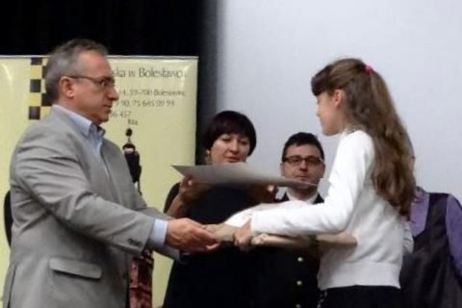 Piotr Roman dziewczynka nagroda