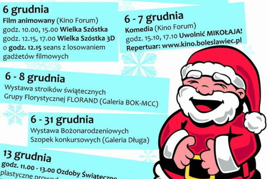 plakat mikołajki bok-mcc