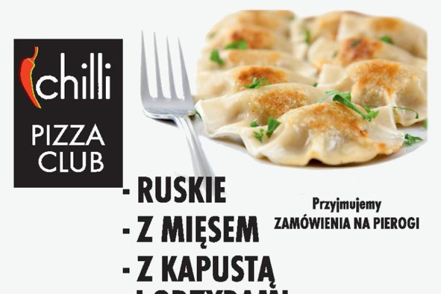 pierogi chilli pizza
