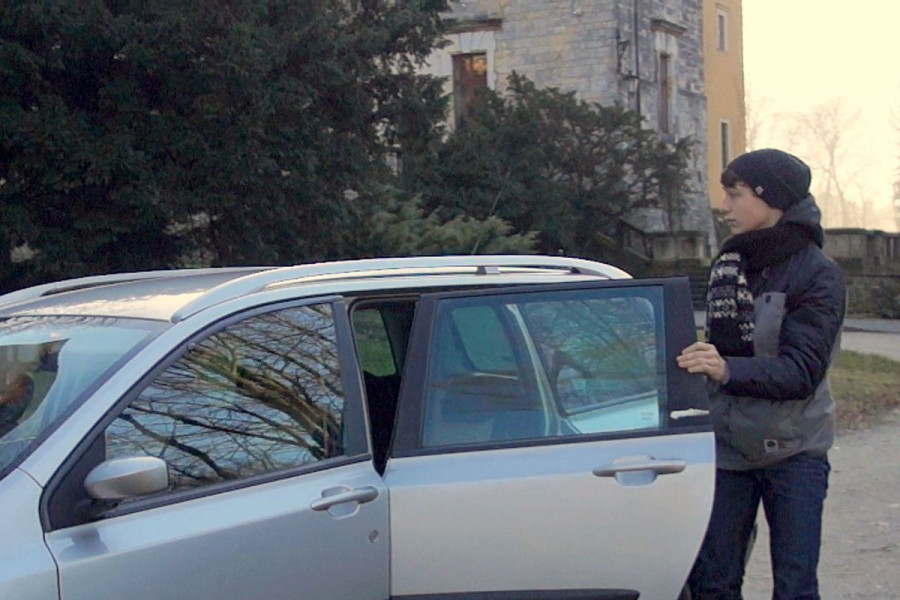 film samochód chłopak