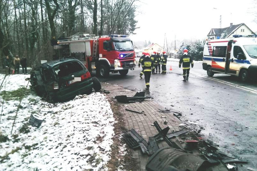 wypadek osiecznica tir