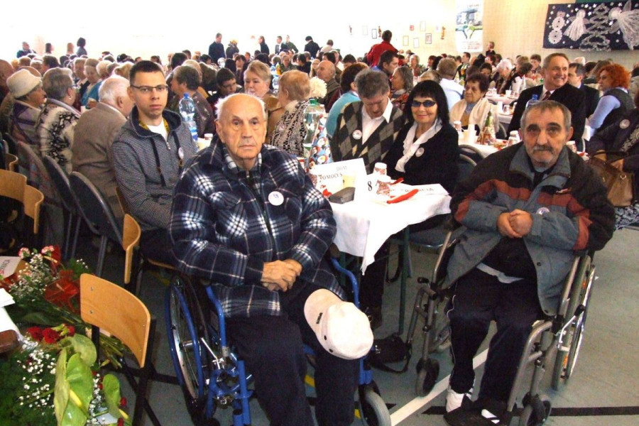 opłatek spotkanie niepełnosprawni