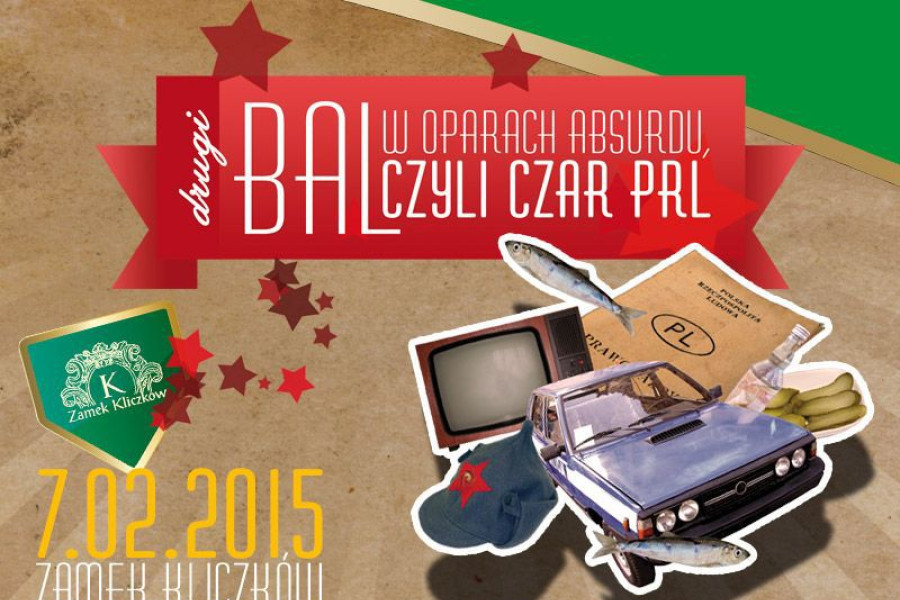 plakat zamek kliczków bal