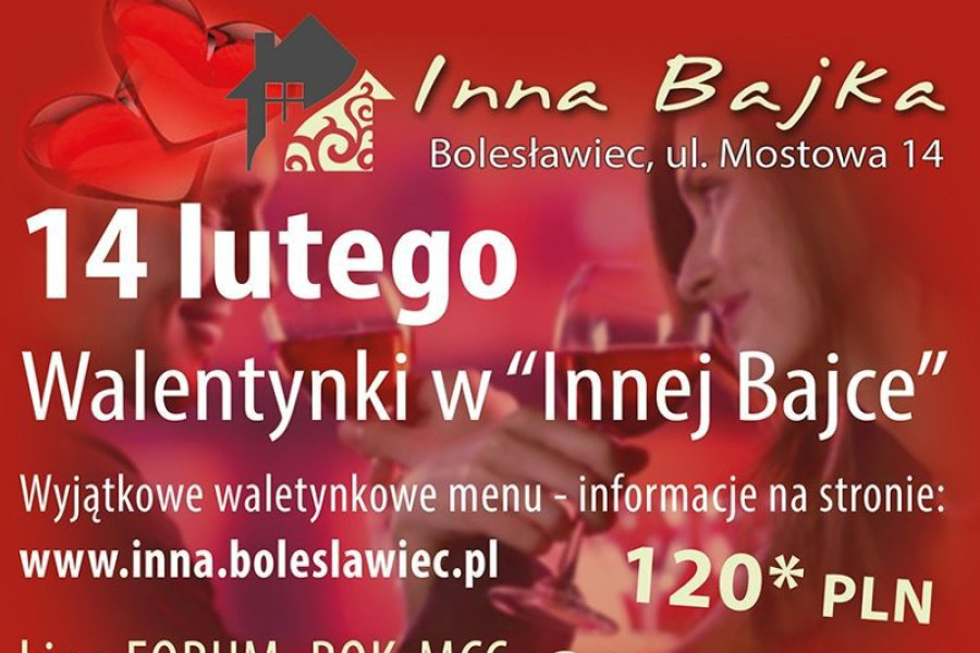 plakat walentynki inna bajka