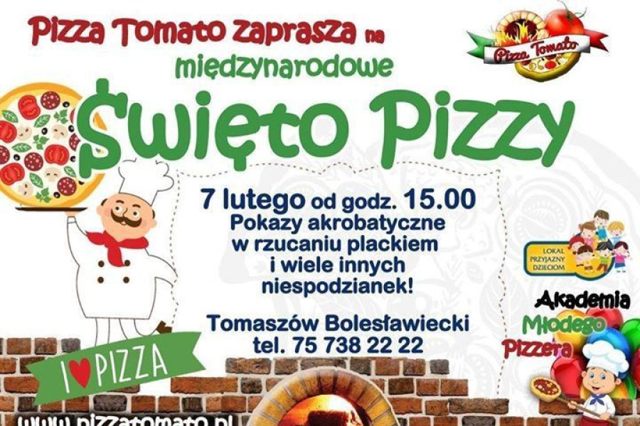 pizza tomato dzień pizzy