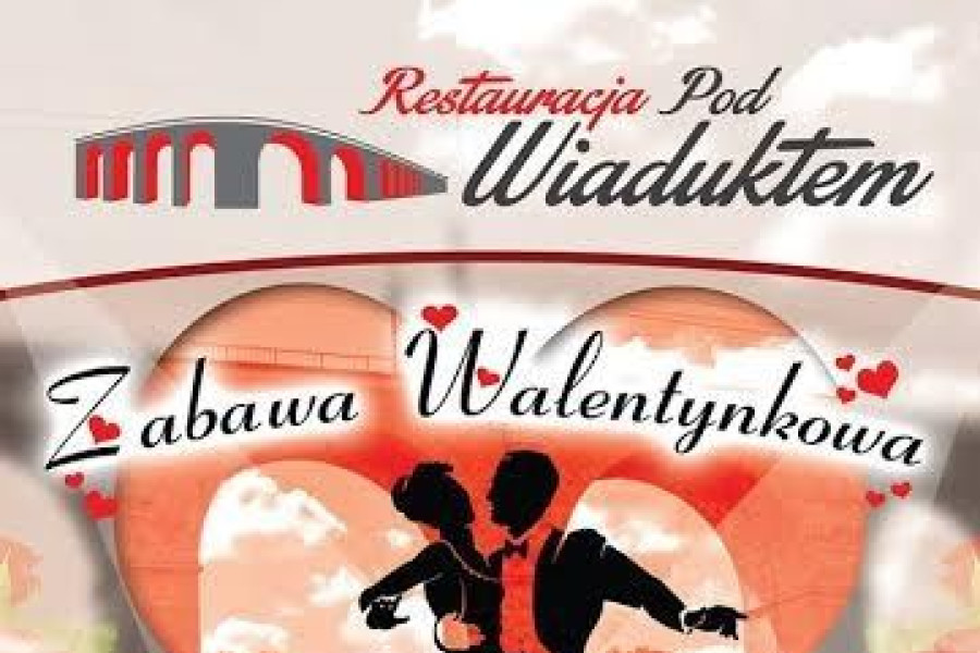 walentynki plakat restauracja pod wiaduktem