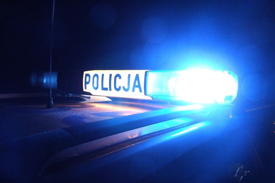 policja światła kogut