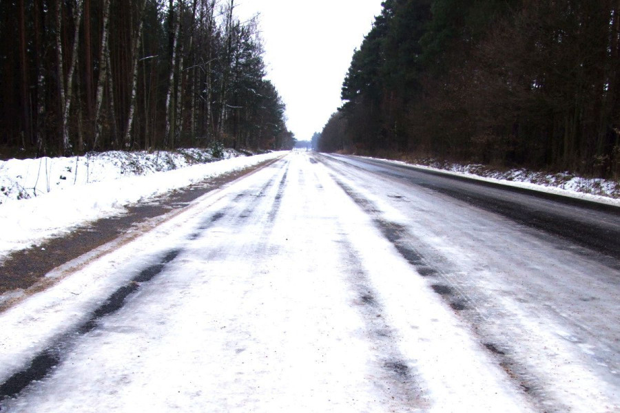 droga lód zima
