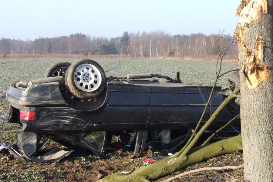 bmw dachowanie łaziska