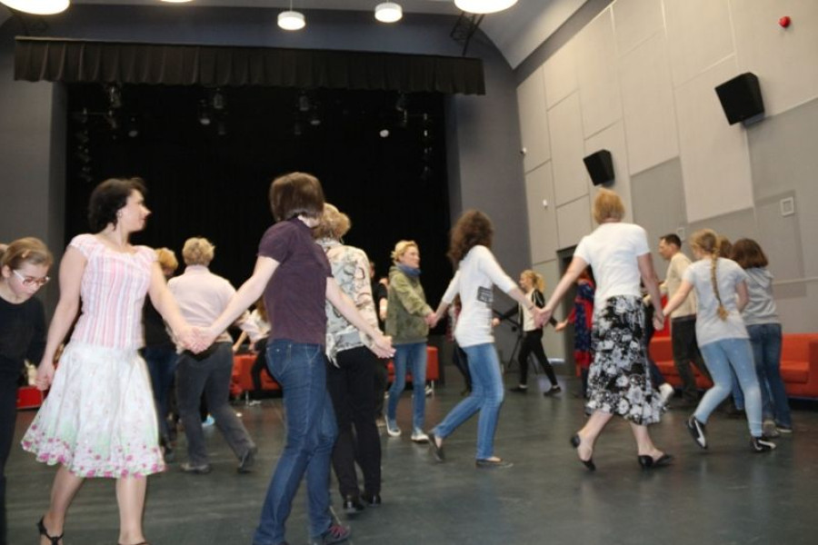 taniec ludzie orzeł