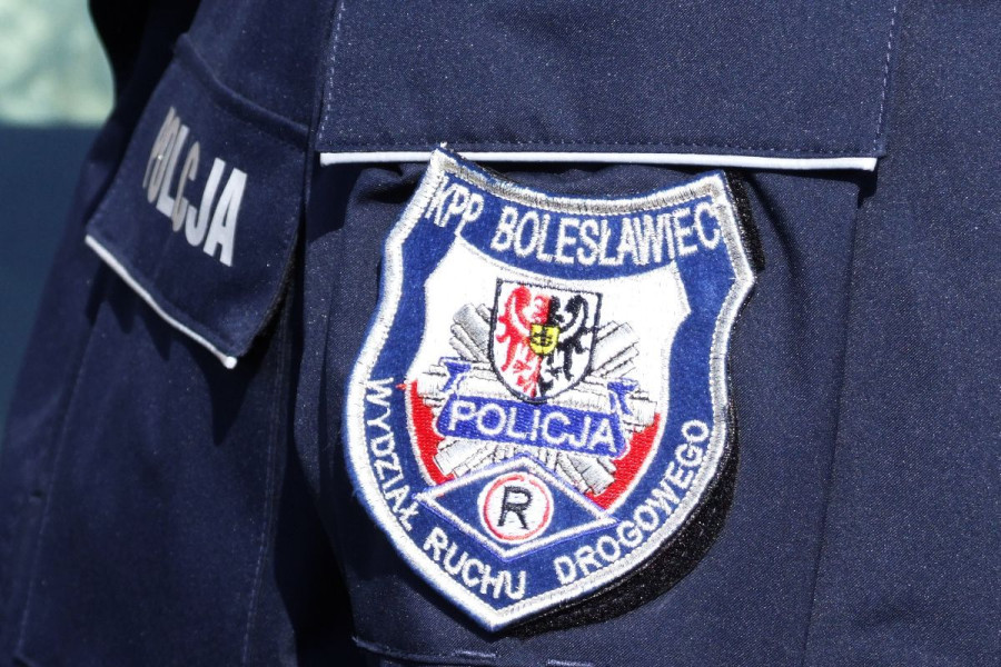 policja ruch drogowy kontrola naszywka