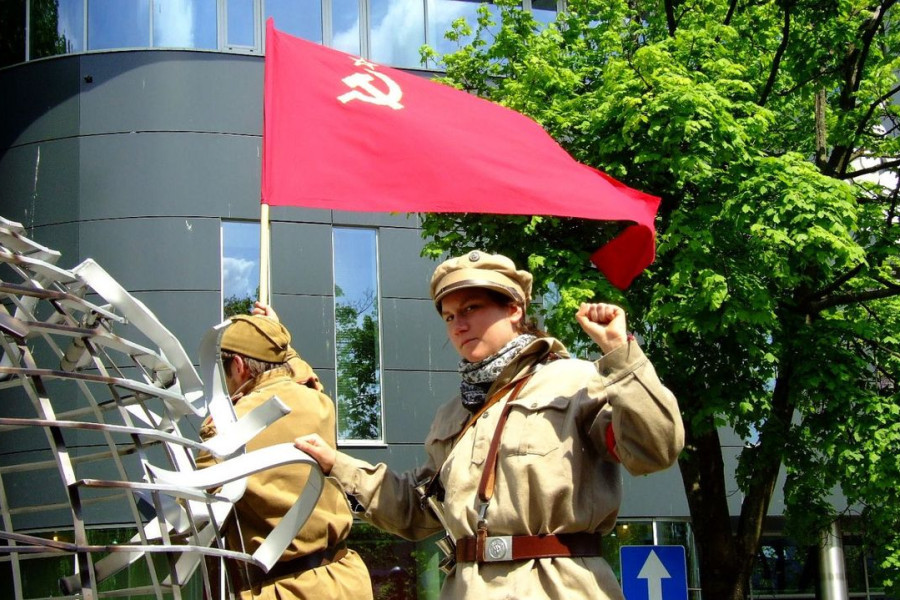 happening komunizm niemcy