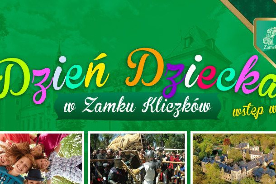 plakat zamek dziecko