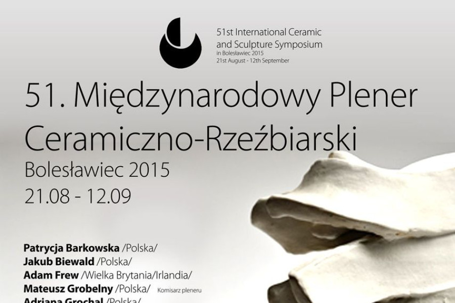 plakat plener ceramika