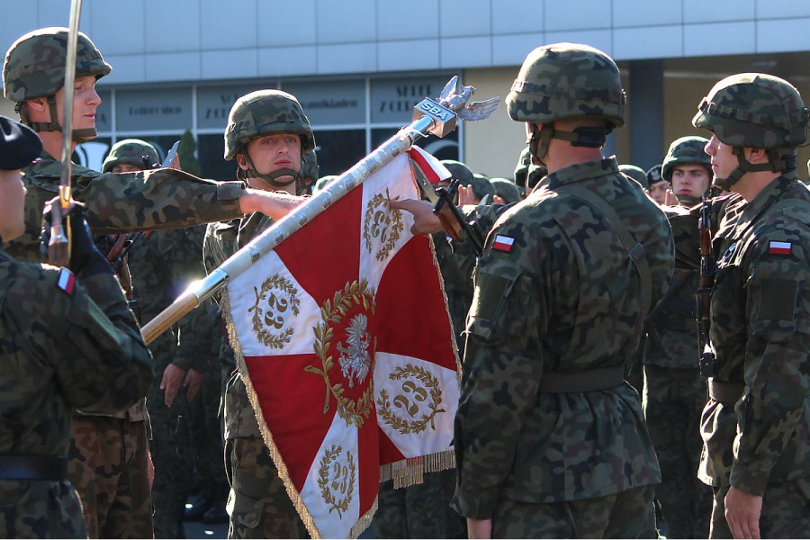 przysięga żołnierz nsr 23 śpa