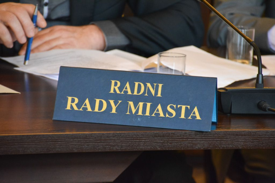Napis Radni Rady Miasta