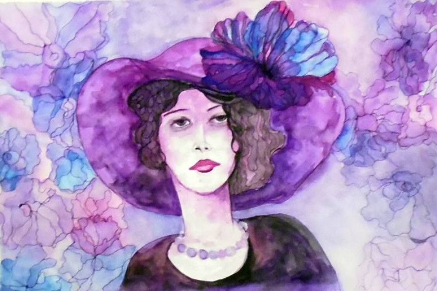 kobieta wystawa zdjęcie