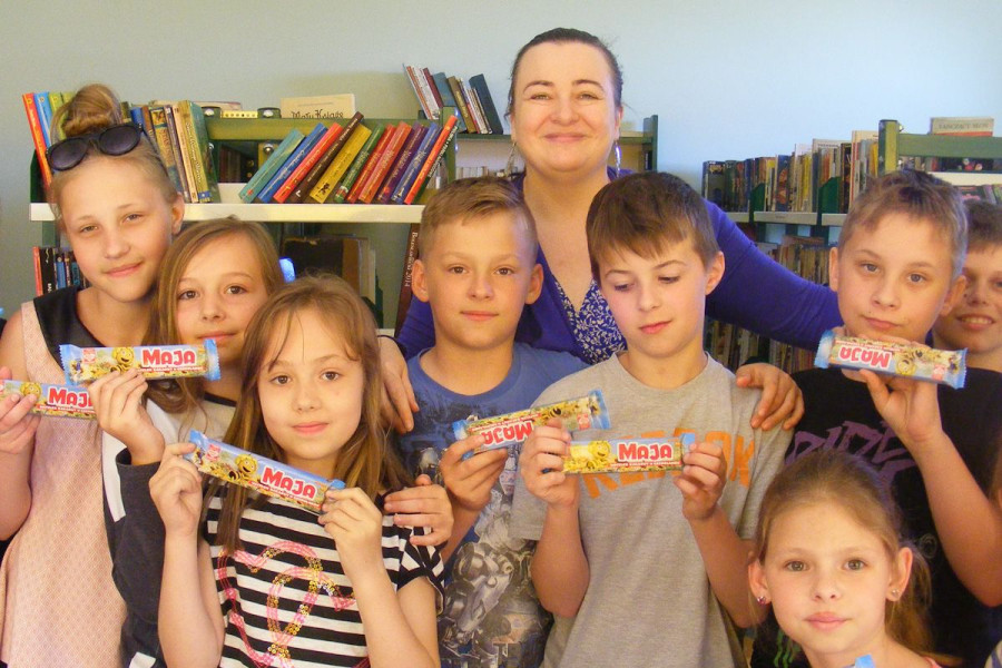 dzieci  grażyna hanaf  wafelek