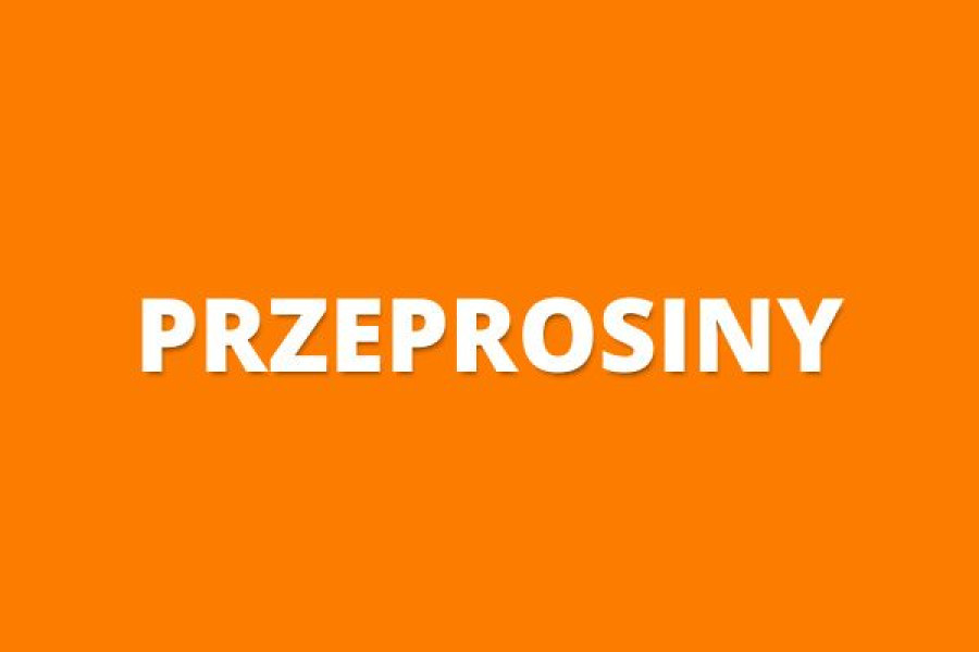 przeprosiny