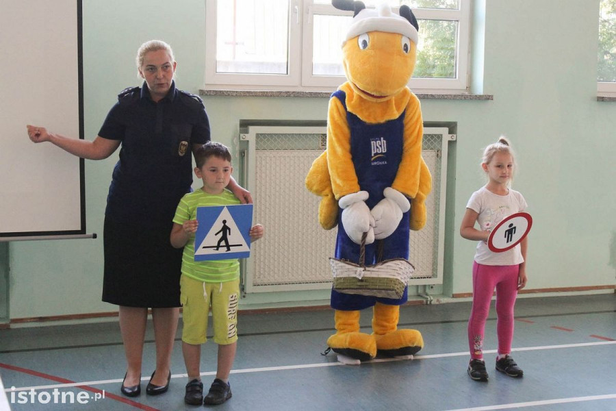 mrówka  straż miejska  dzieci