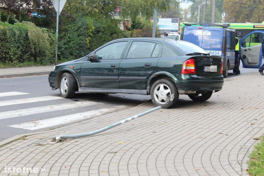 kolizja potrącenie straż