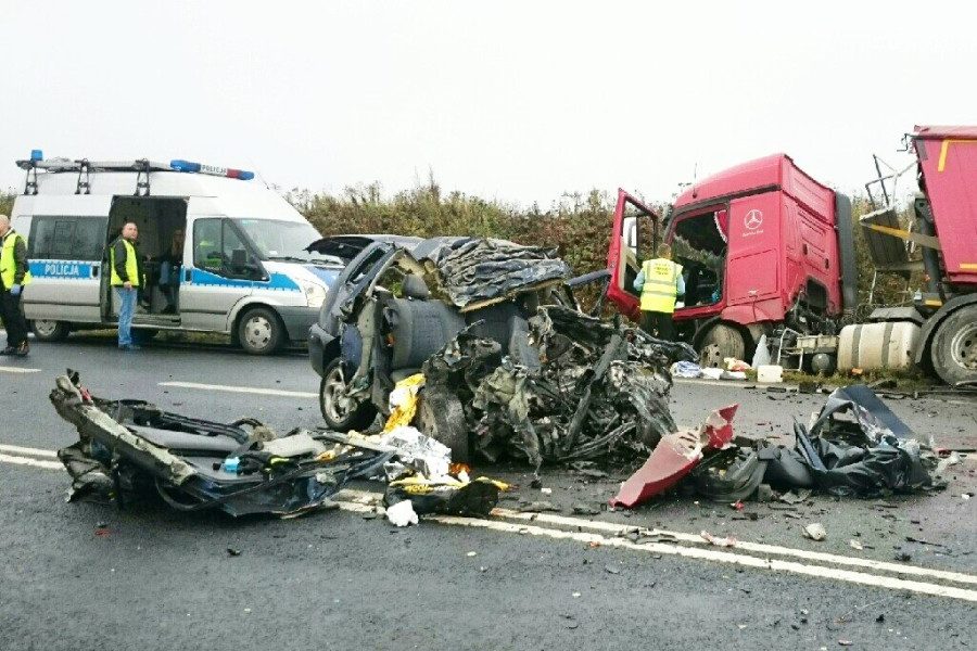 wypadek tragedia bogatynia