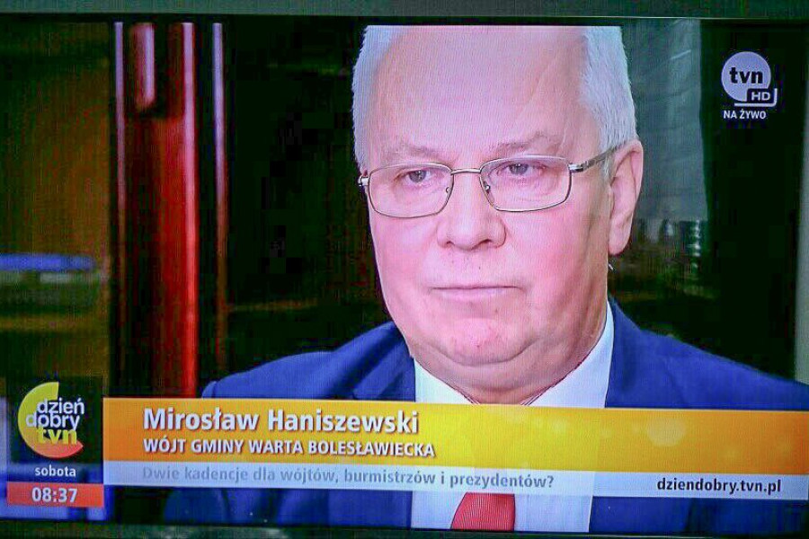 Wójt Mirosław Haniszewski