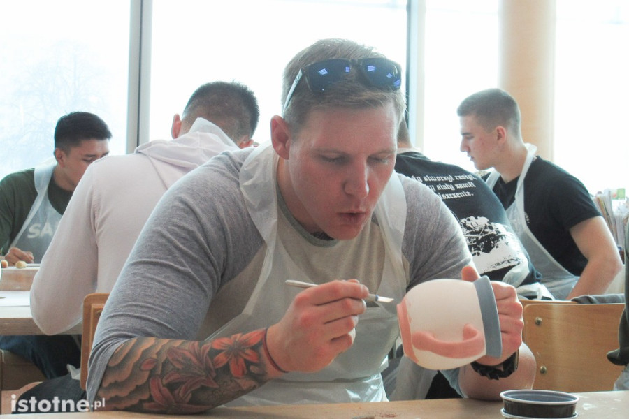 ceramika us-army kubek zdobienie