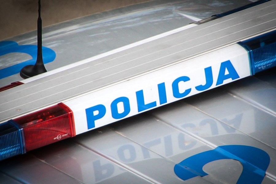 policja kogut światła