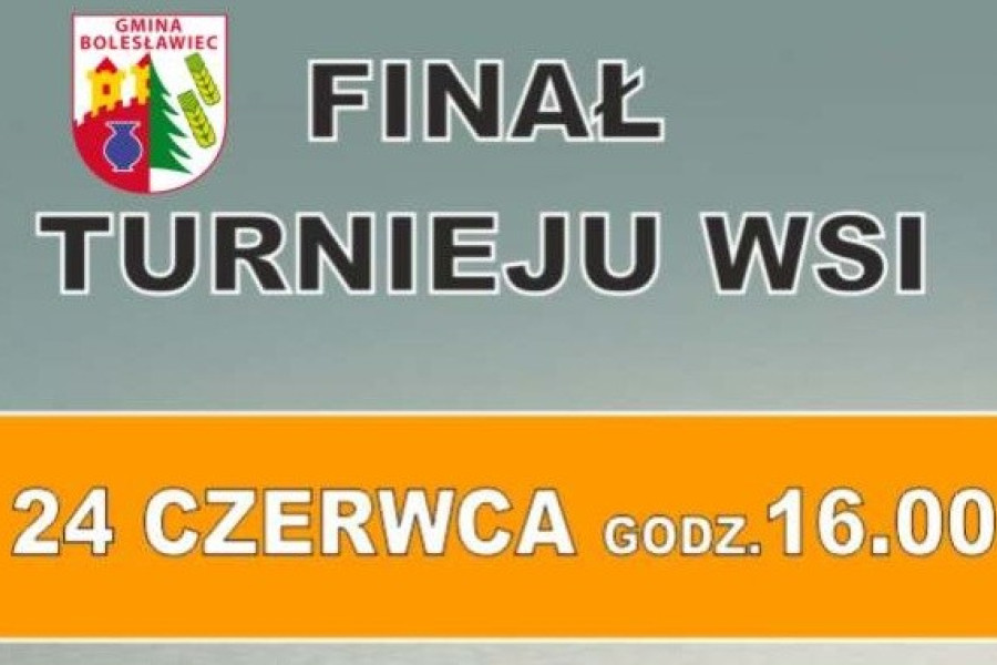 turniej wsi plakat
