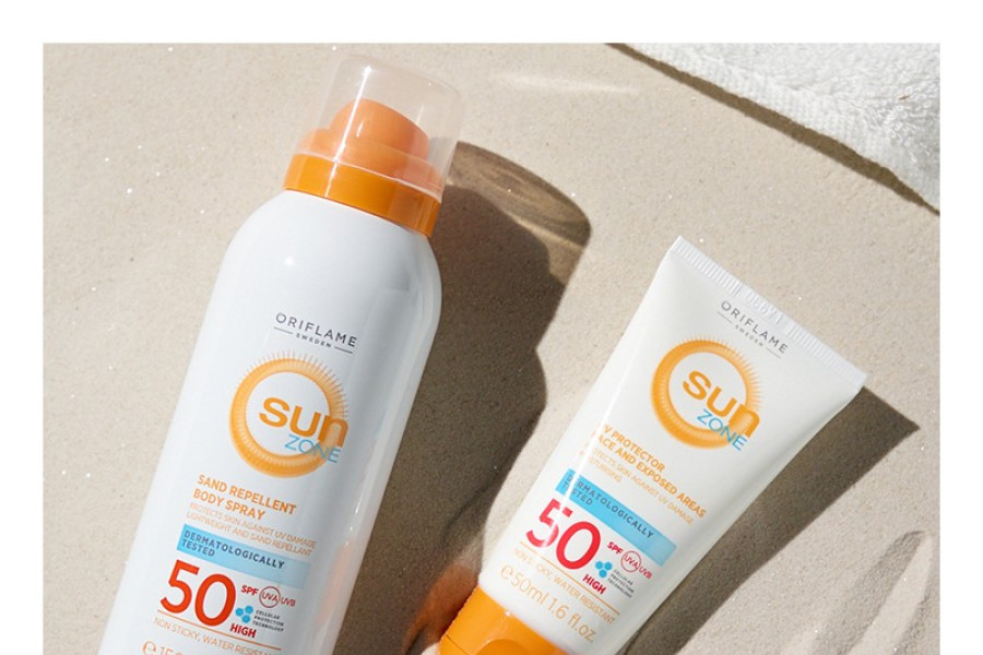 kosmetyki piasek oriflame