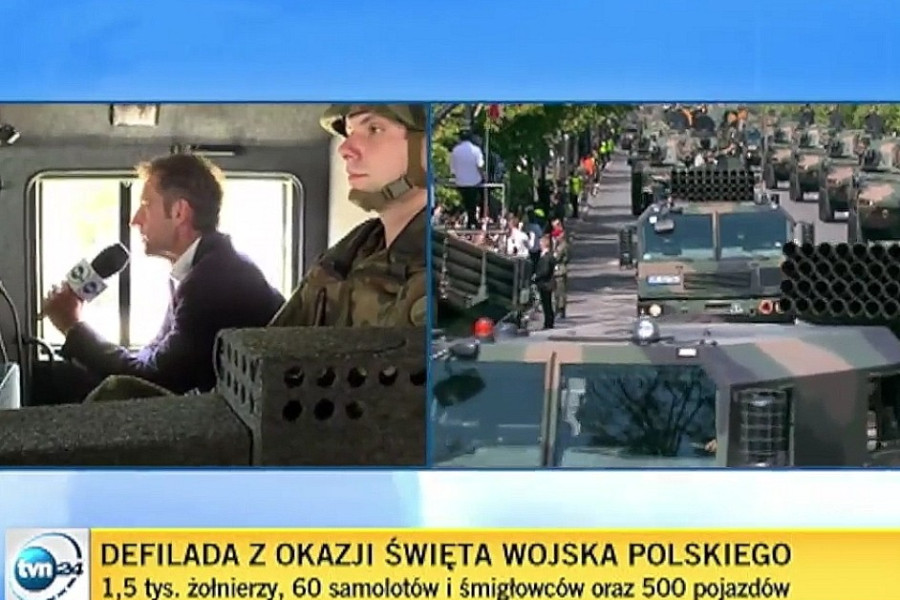 defilada  wojsko  23 ŚPA  langusta