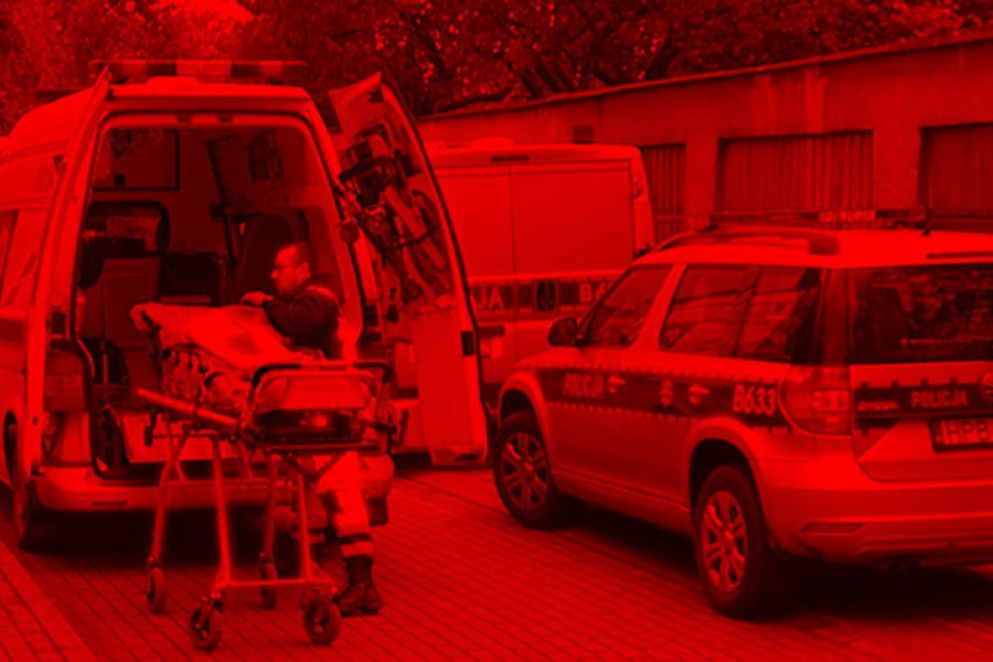 karetka policja