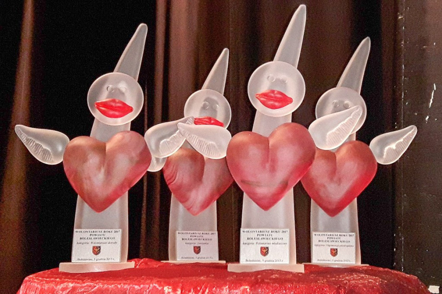 Statuetka Wolontariusz Roku