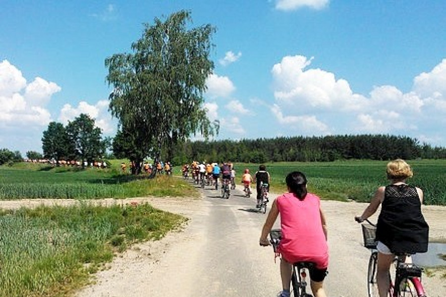rajd rowerowy gmina warta bolesławiecka
