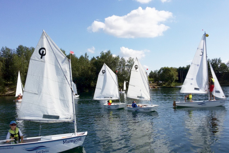 żaglówka sail swim