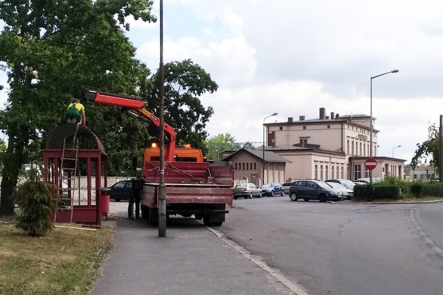 wiata przystanek mzk