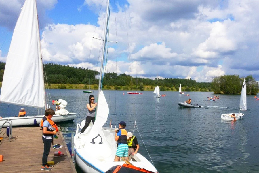 żaglówka sail swim
