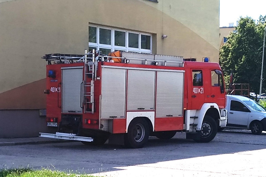 straż pożarna wóz