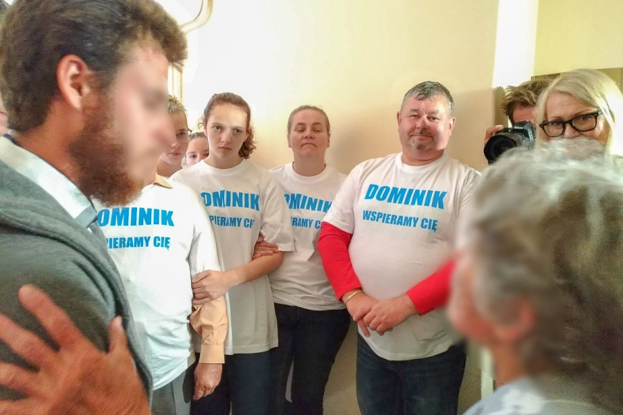 rozprawa sąd dominik kopeć