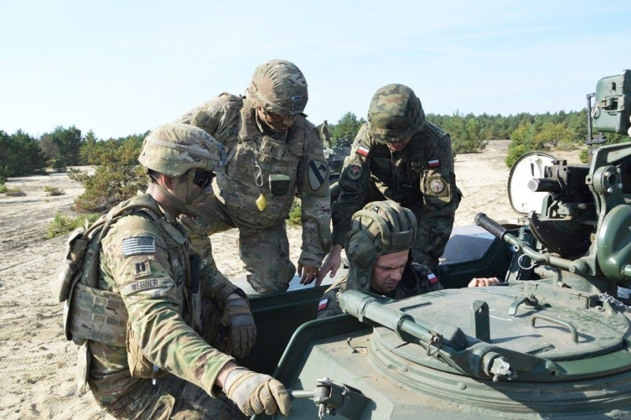 us army 23 śpa ćwiczenia poligon