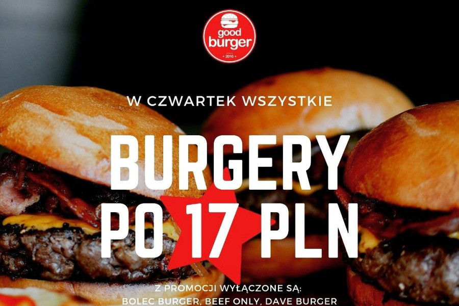 good burger promocja