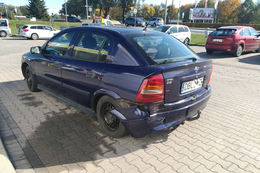 kolizja stacja lotos