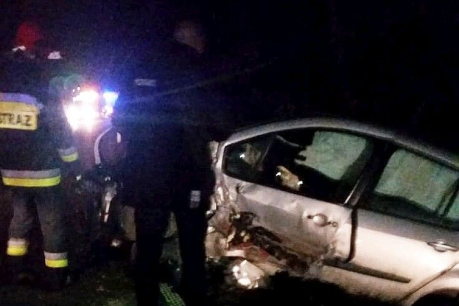 wypadek suszki straż