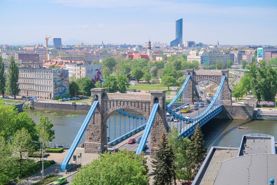 most grunwaldzki wrocław