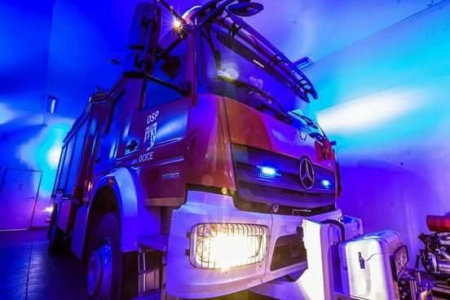 straż pożarna wóz