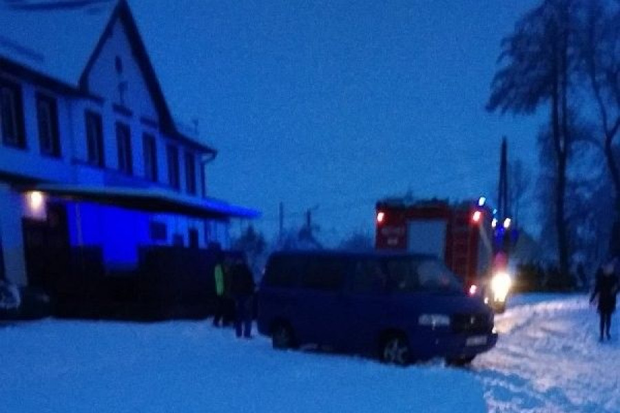 pożar komin raiborowice