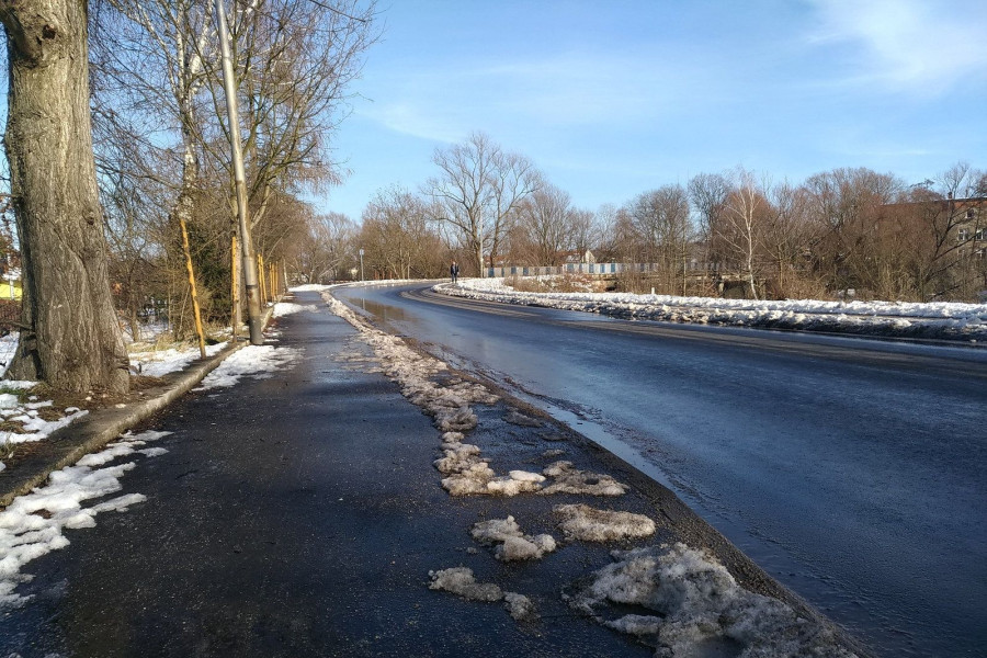 droga chodnik mostowa